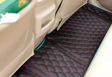 Для Toyota Corolla 2014 2015 2016 2017 интерьер Коврики ноги площадку, автомобильные кожаные Ковры 1 компл. Новый Интимные аксессуары