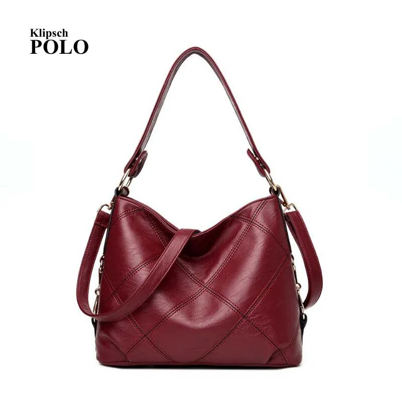 

Women Hobos Handbag Brand Fashion Zipper Leather Shoulder Bag Elegant Office Ladies Messenger Bag Female Totes Shopping Bags