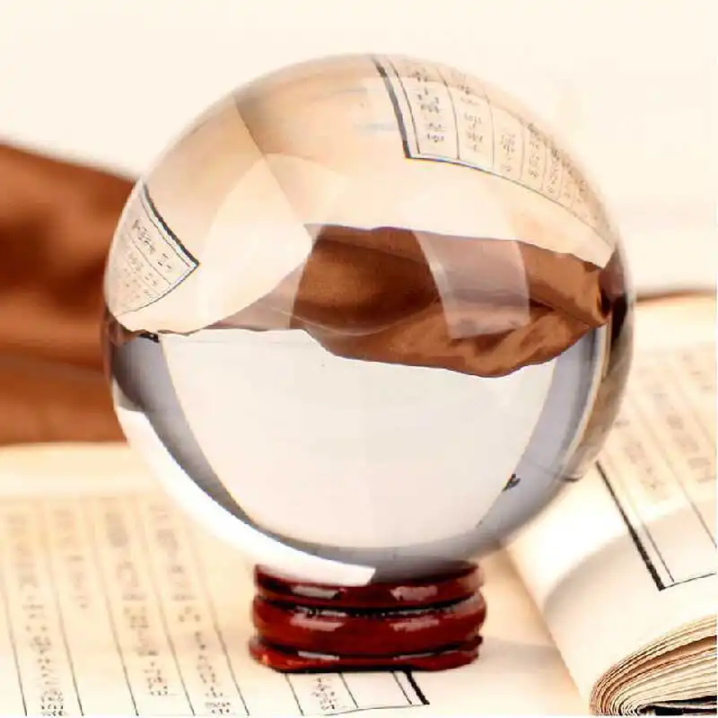 

60mm Rare Natural Quartz Crystal glass Balls Clear no scratch Feng Shui Chakra Healing Gemstone Sphere Magic Ball products