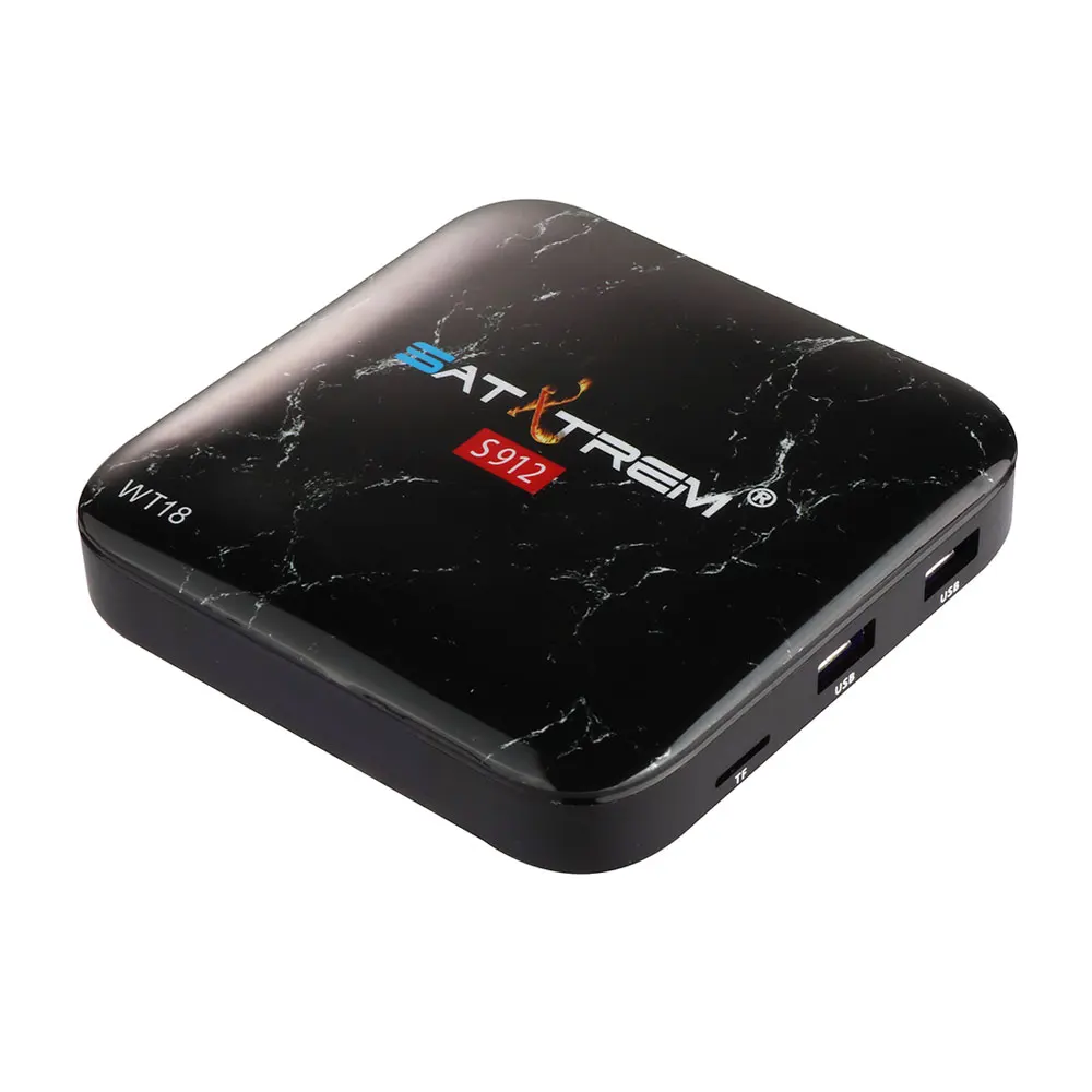 SATXTREM WT18 Amlogic S912 Восьмиядерный Android 7,1 tv Box 3 ГБ DDR3 32 Гб 2,4 г/5 ГГц двойной wifi Поддержка Google Play Store телеприставка