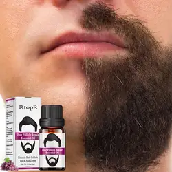 Для мужчин борода фолликул ремонт Уход Эфирное масло средства ухода за кожей для волос бровей увлажняющий разглаживание @ ME88
