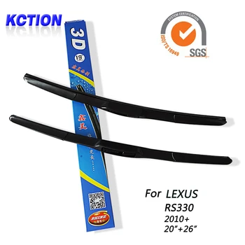 

Car Windshield Wiper Blade For Lexus RS330(2010+),20"+26",Windscreen Wipers Blade Rubber Refill, Car Accessories