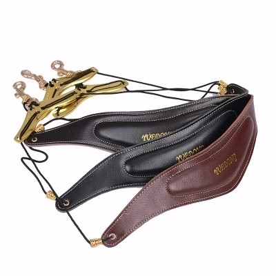 

Professional broadening, thickening breathable leather cowhide, bird Sax strap, cowhide Alto Sax neck belt