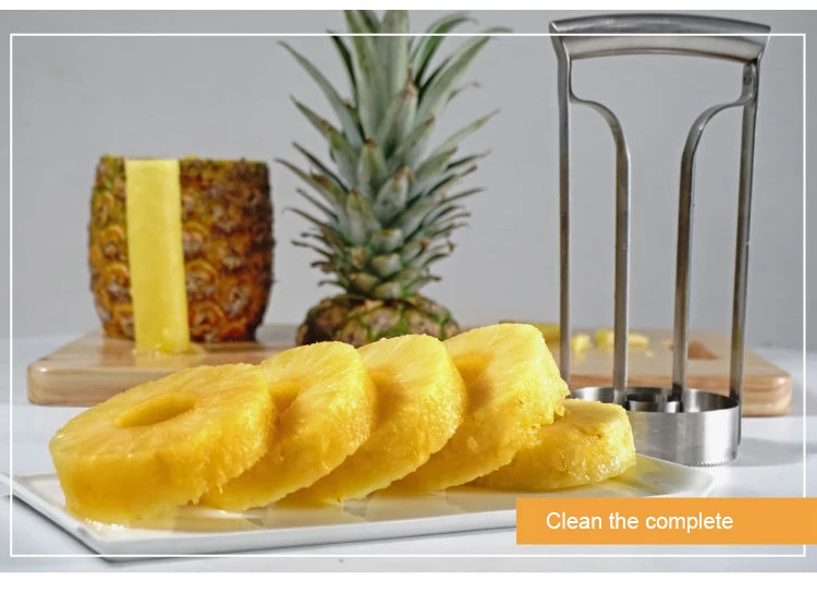 Высокое качество нержавеющей стали ананаса ломтерезка Corer фрукты Овощечистка резак