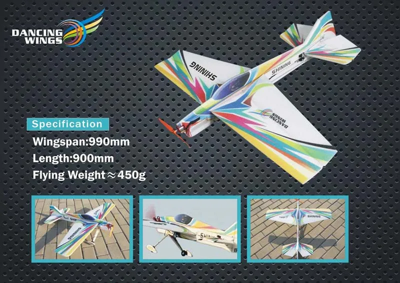 Shining 3D EPP Airplane Wingspan 990mm Radio Control RC Model Plane aircraft Shining 3D EPP Airplane Wingspan 990mm Radio Control RC Model Plane aircraft