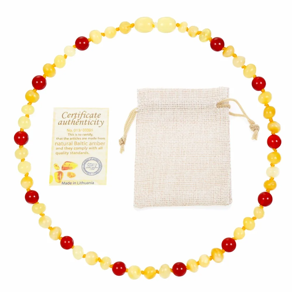 HAOHUPO натуральный балтийский янтарь ожерелье-прорезыватель для ребенка агат драгоценный камень+ ювелирные изделия для возлюбленной браслеты для ребенка женщины обрабатывать себя