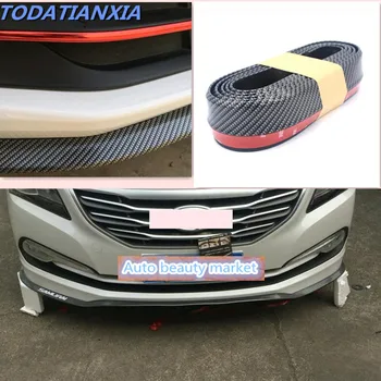 

2018 hot Carbon Fibe Car Front Bumper Lip Kit FOR Lada kalina priora MG 3 5 6 7 Mg 3 ZR MG328 MG995 Rover v8 discovery 4 2 3 x8