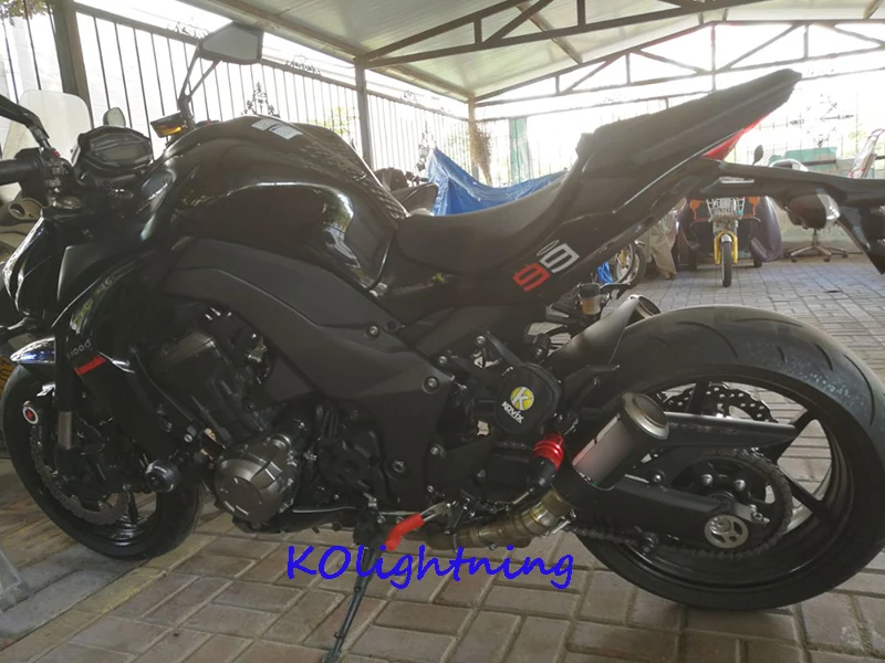 Слипоны Ninja1000 Z1000 мотоцикл выхлопной Системы наконечник соединительной трубы для Kawasaki Z1000 2010 2011 2012 2013
