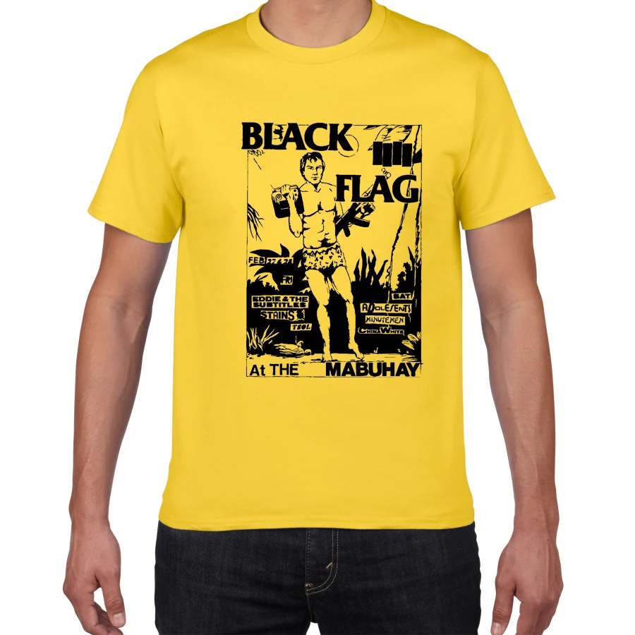 Черный флаг рок-группа летняя футболка хип-хоп Мужская футболка хлопок короткий рукав круглый вырез Футболка новая уличная одежда мужская одежда pok