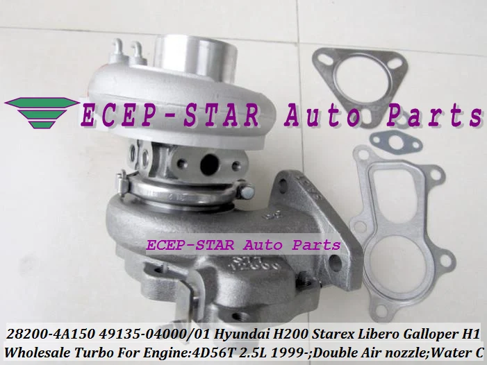 TF035 28200-4A150 28200 4A150 49135-04000 49135-04001 Turbo For HYUNDAI H200 Starex Libero Galloper II H1 4D56T 2.5L 1999- (2)