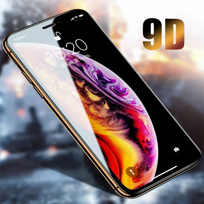Закаленное стекло для iPhone 12Pro 7 8 SE 2020 XR XS Max Защитное iphone 11 12pro max plus Защитная пленка
