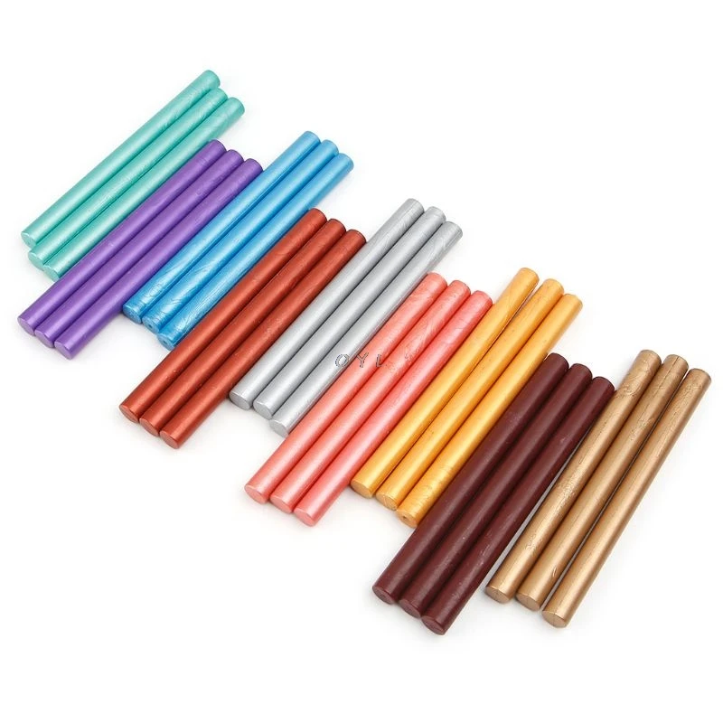 

3Pcs Vintage Seal Sealing Wax Stick For Melting Stamp Envelope Invitation Craft Handmade Hobby DIY Tools
