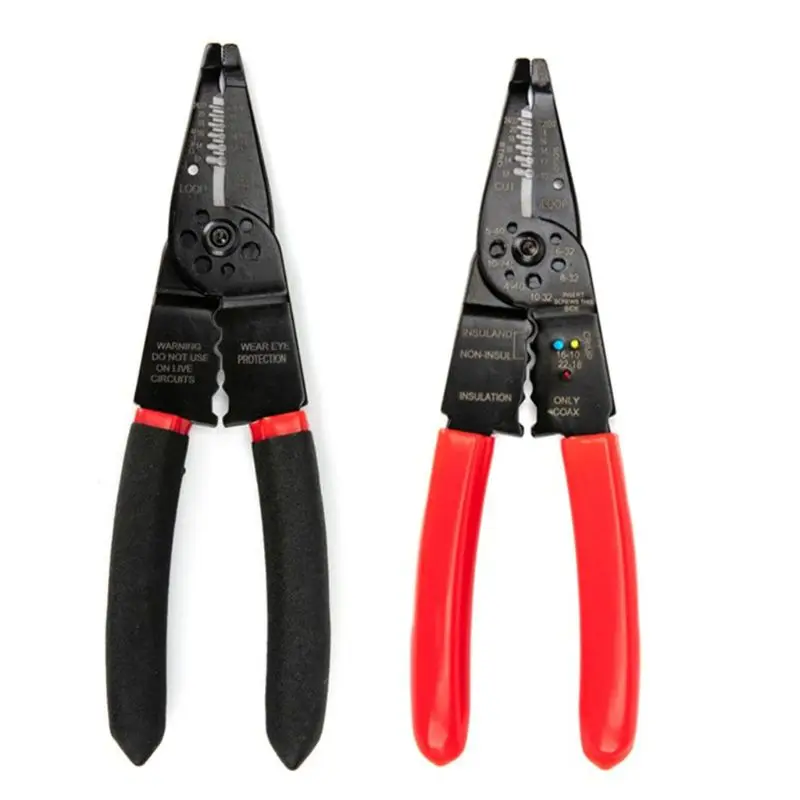 

Cable Stripper Wire Cutter Crimping Tool Multifunctional Pliers Screws Cutting Appliance
