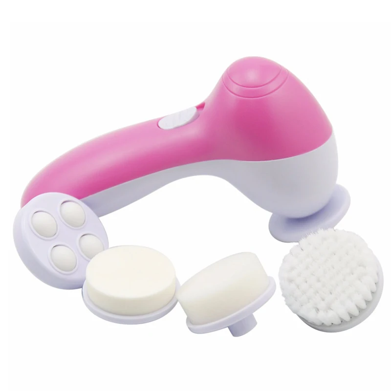 5 in 1 Deep layer Electric Face Massager Body Brush Electric Face