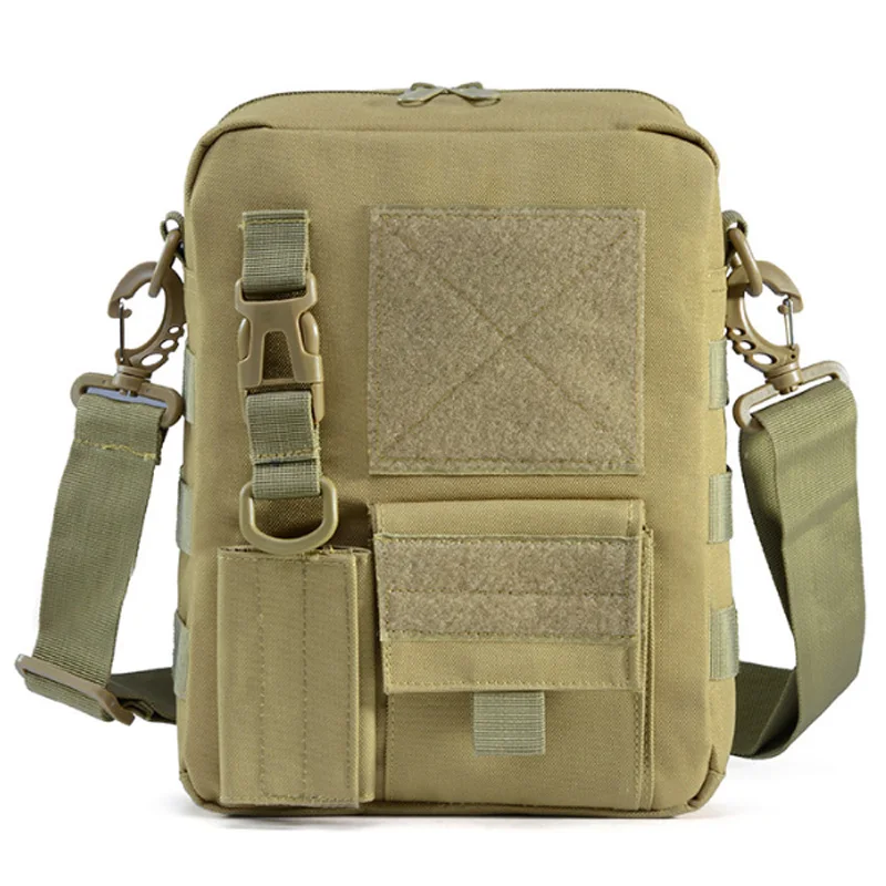 

Men Waterproof Vertical Messenger Bag Shoulder Bag Outdoor Travel Commuter Package Extend Molle Bag