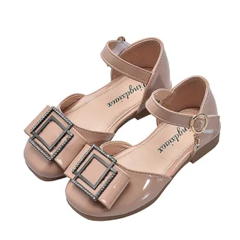 

Xinfstreet Kids Girls Shoes Breathable Children Princess Shoes Girls Princess Single School Shoes Girls Size 21-36