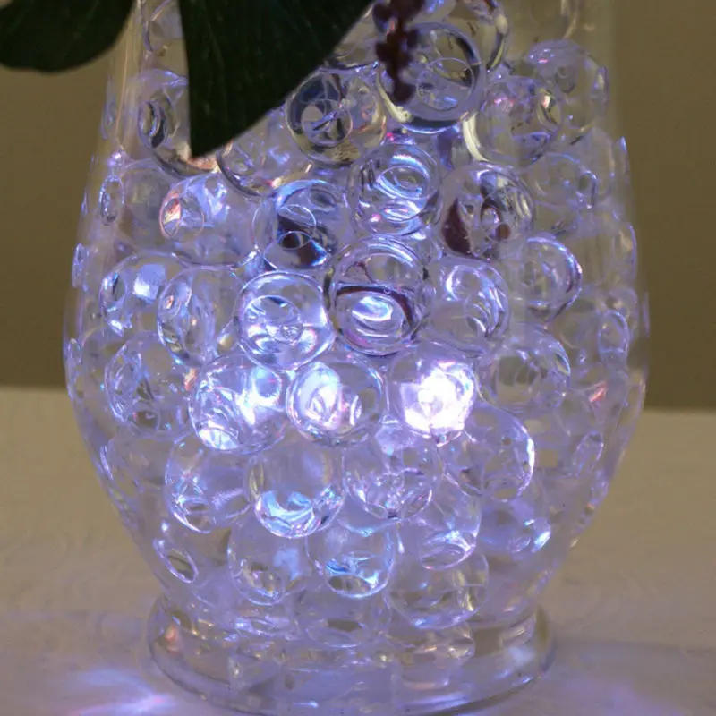 10 шт./лот) батарея работает 11 цветов супер яркий светодиодный мини-светильник для вечеринки фонари в виде воздушного шара ваза цветочное освещение