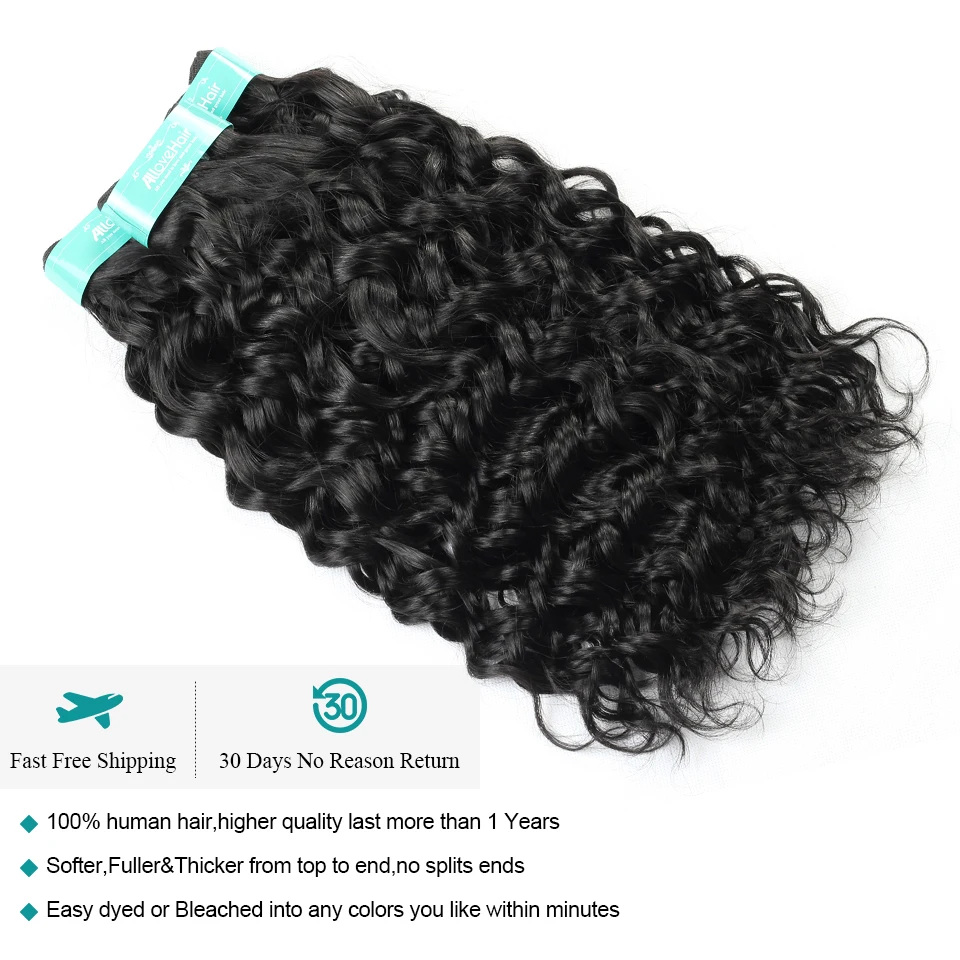 water wave hair