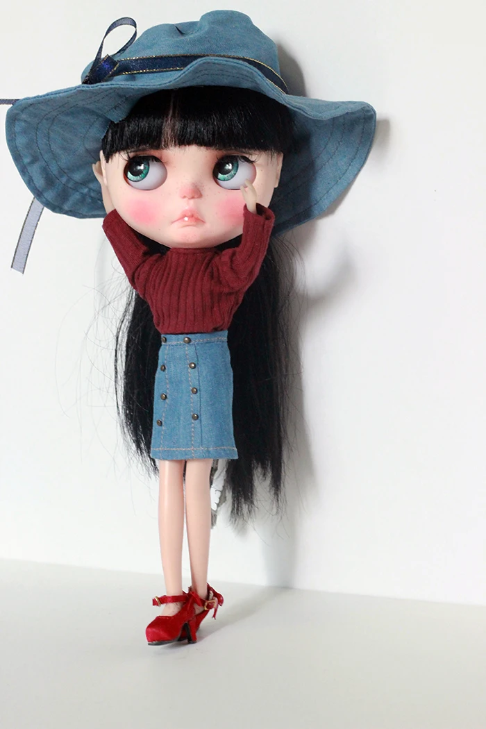 Одежда для кукол Blyth Doll OB24 свитера базовые Полосатые свитера для Azone Momoko JerryBerry Pullip Blyth аксессуары для кукол