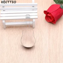 Гитара из нержавеющей стали музыкальная формочка для печенья торт Кухонные формы для выпечки DIY 1