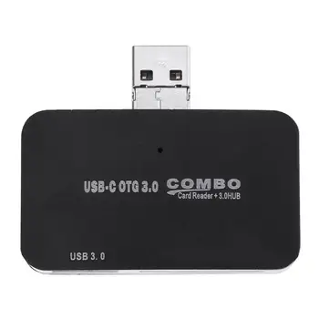 

2 in 1 USB 3.0 Micro USB OTG HUB+ Card Reader for Computer Android Phone