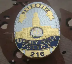 Соединенные Штаты LA Los Angeles полицейский значки LAPD рубашка для подряда Нагрудный значок брошь значок значка 1:1 подарок косплей