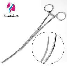 Плоскогубцы для колбасы из нержавеющей стали, ушной инструмент для домашних животных, 24 см, прямая Стрижка собак, плоскогубцы для ушей