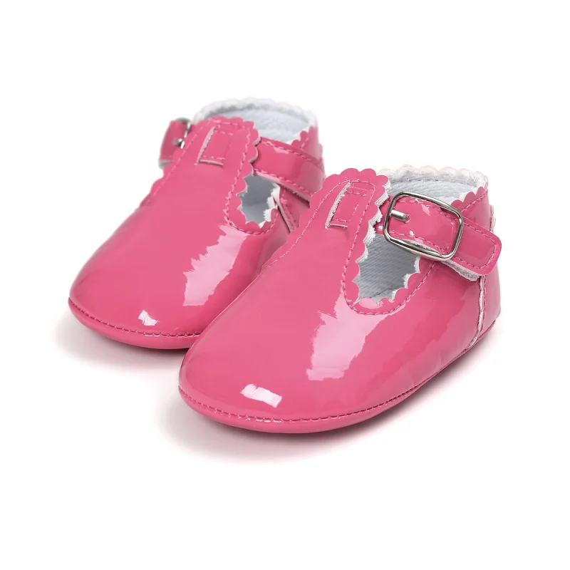 Новинка года; Винтажная обувь для маленьких девочек; сезон весна-осень; искусственная кожа; сплошного цвета принцесса; обувь для малышей; нескользящая детская обувь; Prewalker M2 - Цвет: as picture