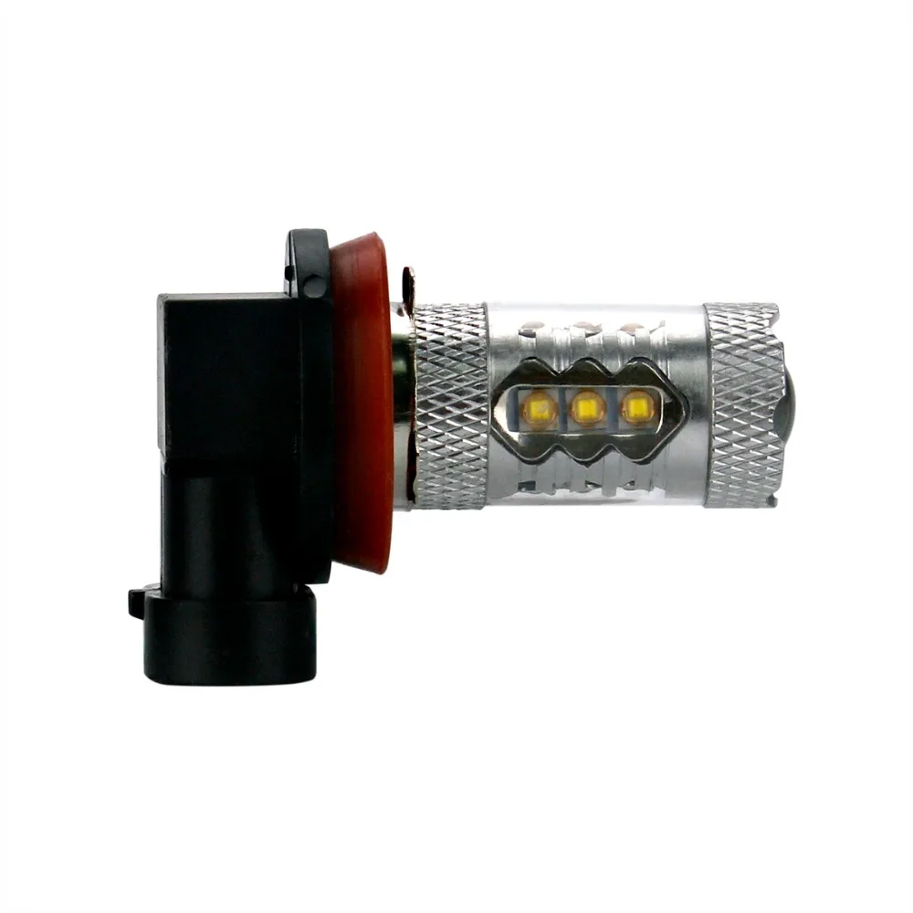 2x H8/H11Led 80 Вт 1200lm 12 В 24 автомобилей Противотуманные фары Лампа для Kia Rio 2012 2015 Sportage 2005