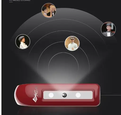 Portable 3D modeling scanner, handheld 3D scanner, 3D scanning Accurate scanning rapid prototyping is simple and easy to use Portable 3D modeling scanner, handheld 3D scanner, 3D scanning Accurate scanning rapid prototyping is simple and easy to use