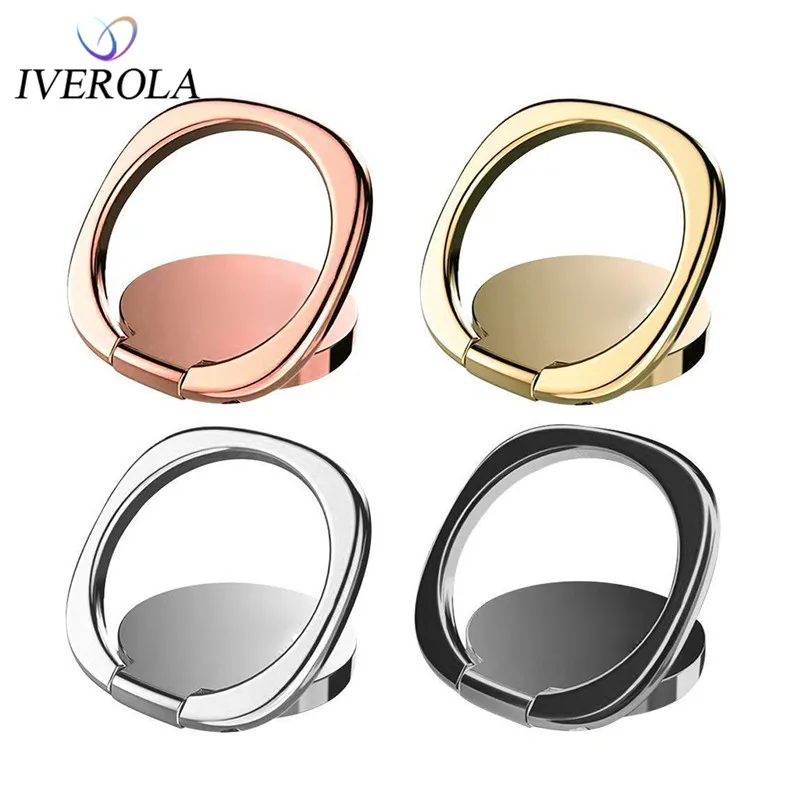 Univerola Universal Phone Finger Ring Holder Stand for iPhone X 8 Plus Samsung 180 Degree Smartphone Cell Phone Ring Holder