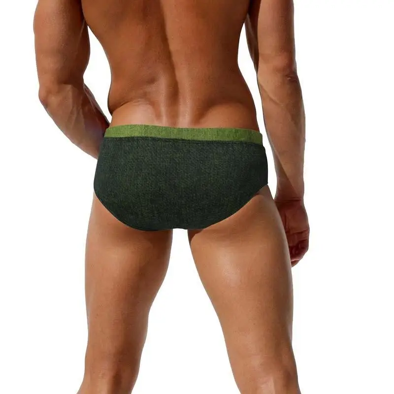 رجل الاستحمام السراويل ملخصات النايلون ملابس السباحة سروال سباحة الصيف الشاطئ بسط تصفح السباحة الملابس الداخلية-الأخضر رجل الاستحمام السراويل ملخصات النايلون ملابس السباحة سروال سباحة الصيف الشاطئ بسط تصفح السباحة الملابس الداخلية-الأخضر