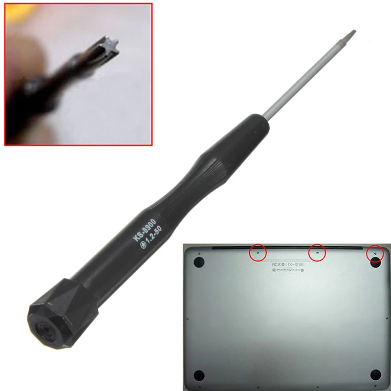 New 1.2mm 5-Point Star Pentalobe Screwdriver Repair Tool for Macbook Air Pro hand tool