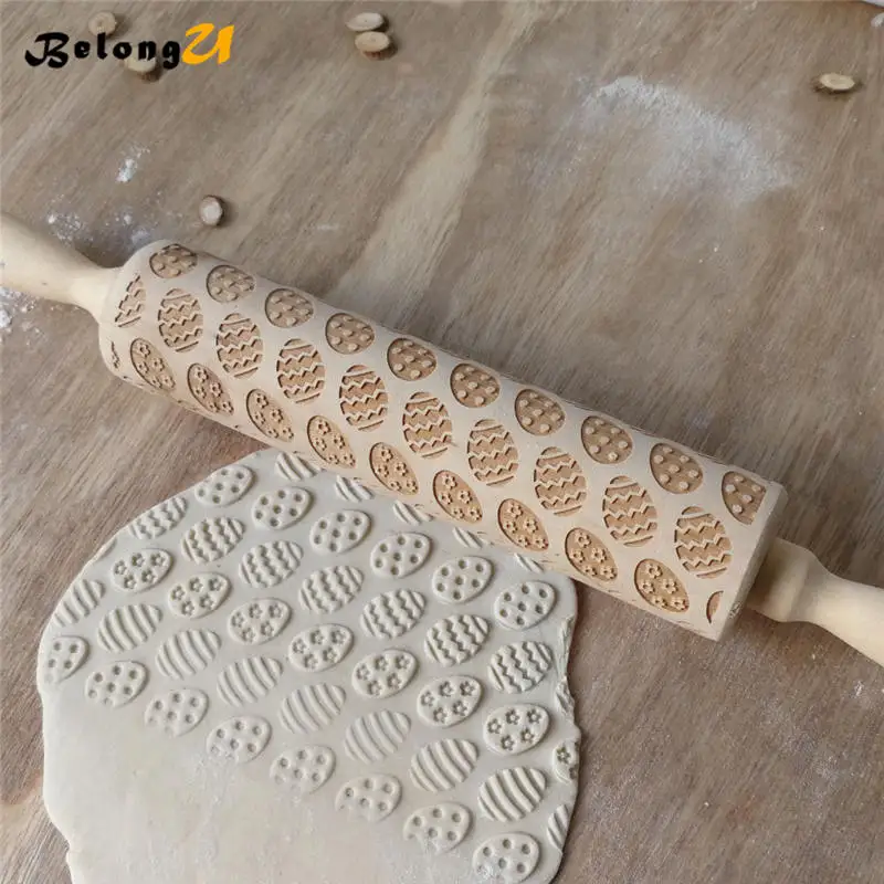 wood rolling pin MUW-243-01