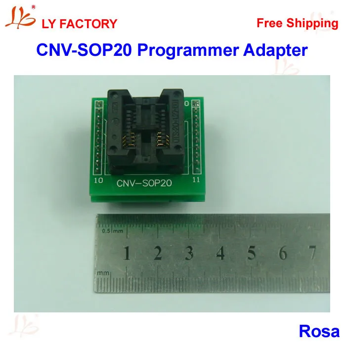 

CNV-SOP20 25 Feet Programmer Adapter Socket