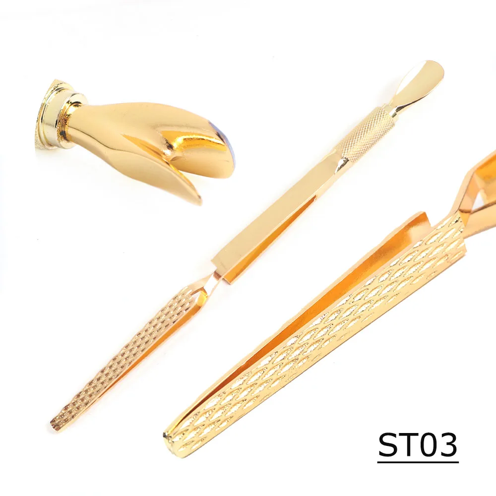 ST03 Nail Pincher Cuticle Pusher