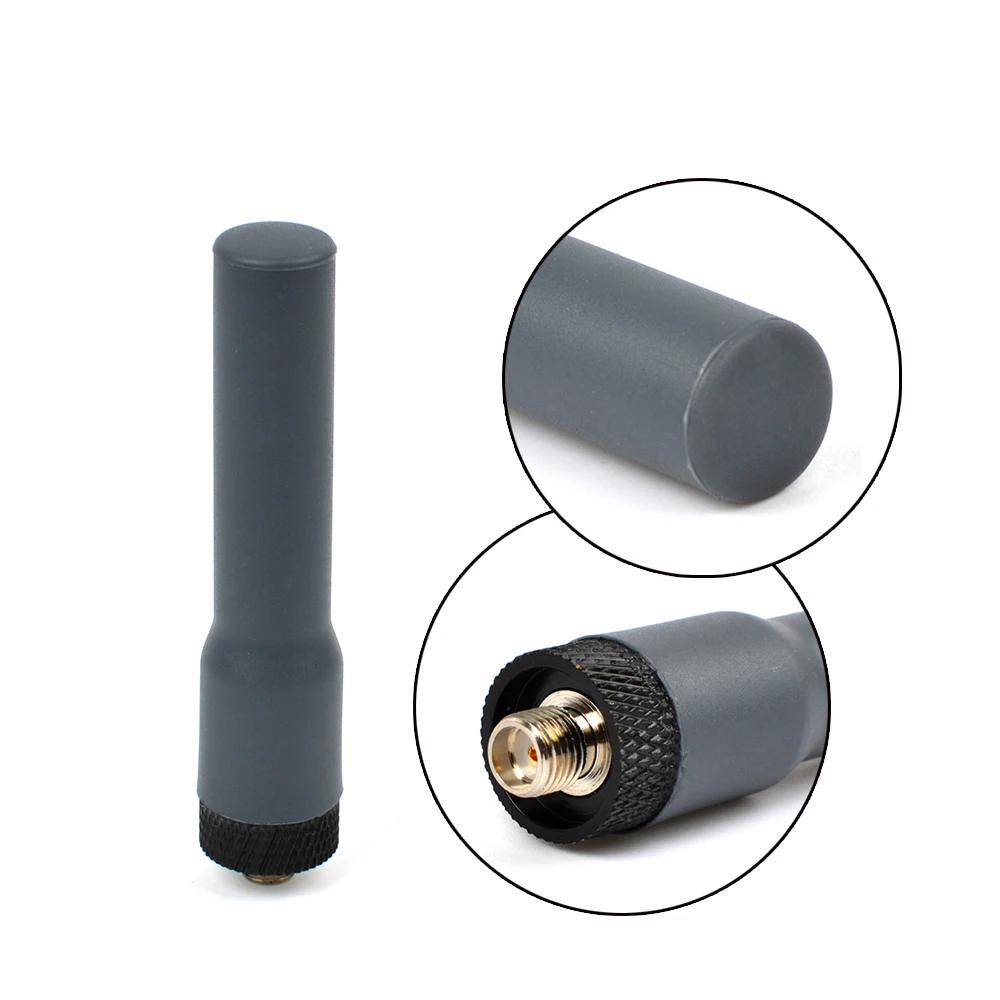 HYS sma-женский SMA-F антенна двухдиапазонный 145mhz &amp 435MHZ UHF/УКВ антенны для BaoFeng