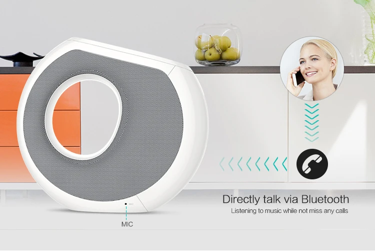 Nillkin Cozy MC1 2 в 1 Bluetooth динамик+ QI Беспроводное зарядное устройство многофункциональный домашний музыкальный объемный светодиодный будильник Лучший подарок