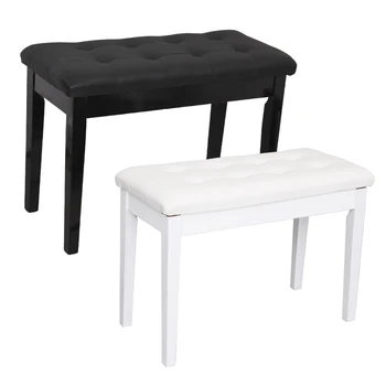 

Solid wood double with bookcase stool single piano stool guzheng stool guitar stool