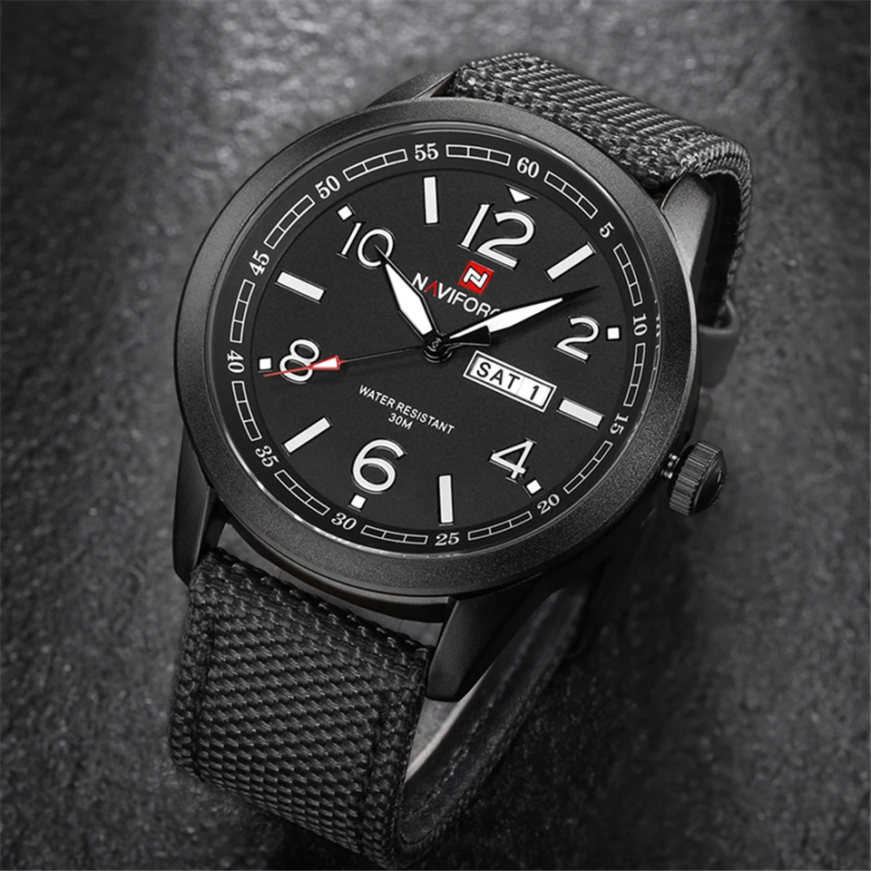 NAVIFORCE мужские часы Топ люксовый бренд Модные кожаные повседневные водонепроницаемые военные часы Relogio Masculino спортивные мужские наручные часы