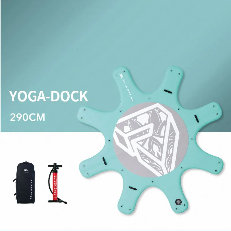 

AQUA MARINA Yoga-Dock Sup Surf Board Paddle Board Stand Up Paddle Board SUP Paddleboard Inflatable Surfboard Bodyboard 290cm