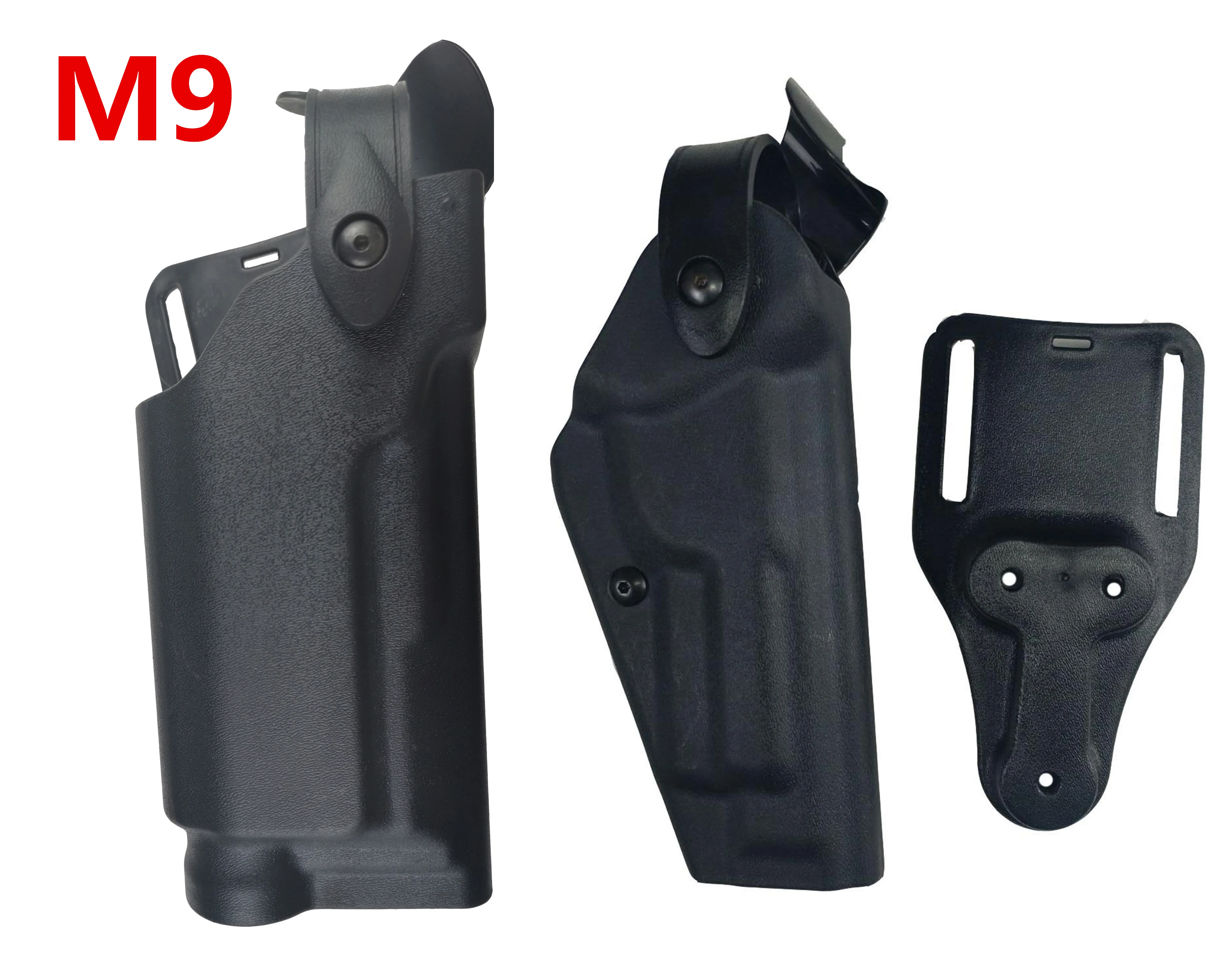 

Tactical Beretta M9 92 96 Airsoft gun Holster Hunting Gear Light Bearing Belt Holster Right Hand Gun Carry Pistol Waist Holsters