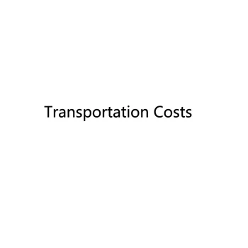 

EHOMEBUY Transportation Costs