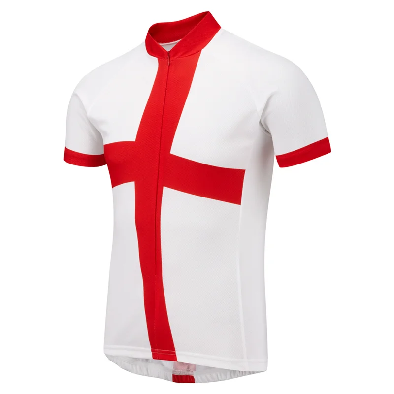 

Tinkkic 2017 Pro Team Mens Cycling Jersey England flag Bicycle Sportswear Summer Mtb Bike Cycling Clothing Ropa Ciclismo #XT-015