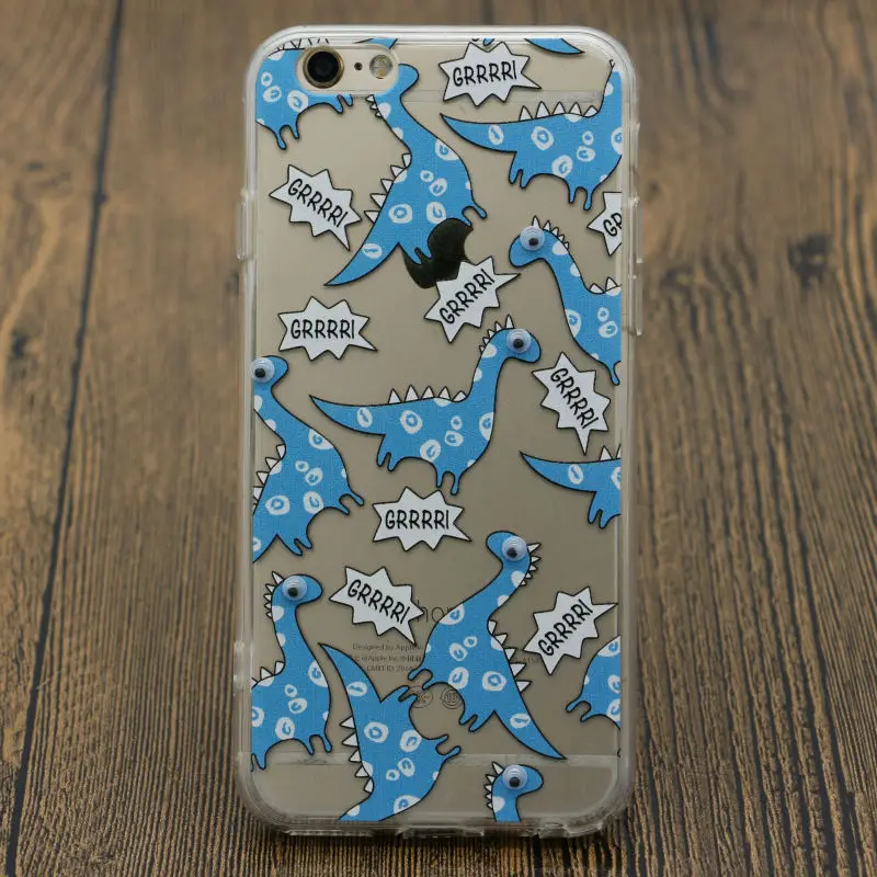 

Funny Cute Cartoon Eyes Move Cat French fries banana Popcorn Phone Case For iPhone5 6 7 S Plus 8 8Plus X Samsung Galaxy