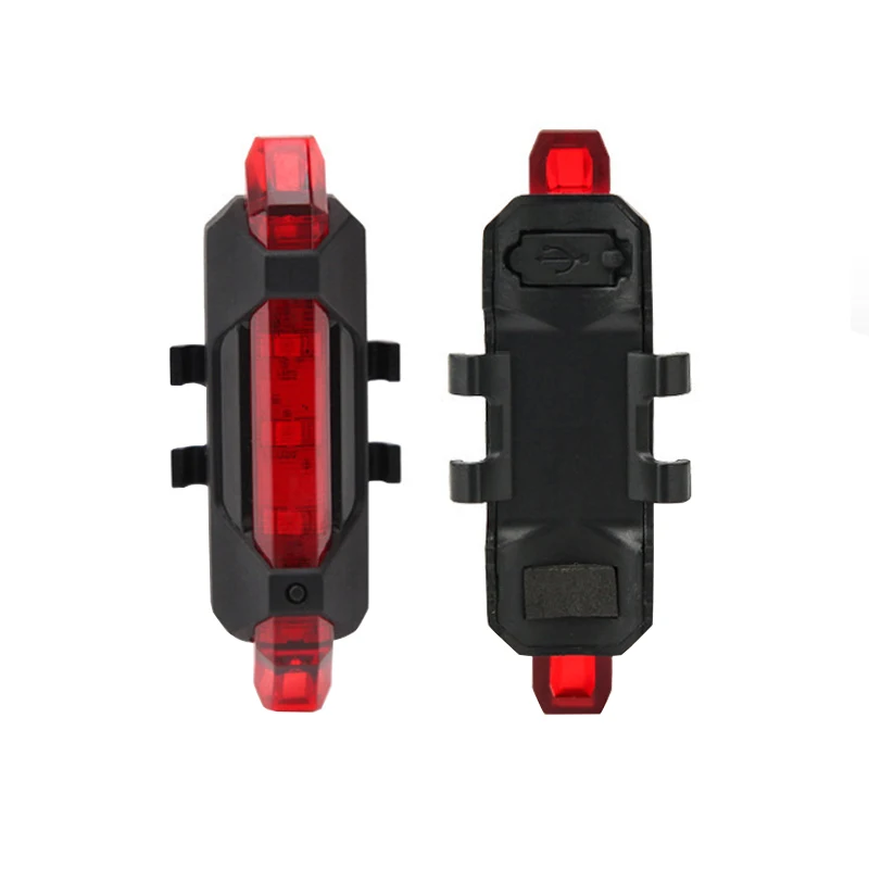 Водонепроницаемый USB Перезаряжаемый велосипедный задний светильник 4 режима задний велосипедный мигающий Предупреждение льный фонарь для безопасности велосипедный задний светильник супер яркий
