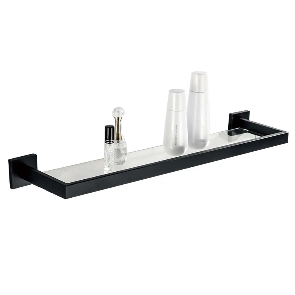 Leyden 304 Stainless Steel Solid Wall Mounted Glass Dressing Table