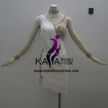 Горячие Продаж! KAKA-L140247, Женщины Танцуют Износ, Девушки Бахромой Латинской Dress, Dress Танго Сальса Самба Румба Чача Dress, Латинский Танец