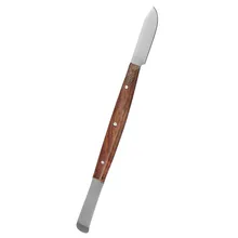 Двойной головкой зубные воск вырезка инструмент нержавеющая сталь скульптурные Ножи Лезвие резак с пластырь MixingSpatula лабораторные инструменты