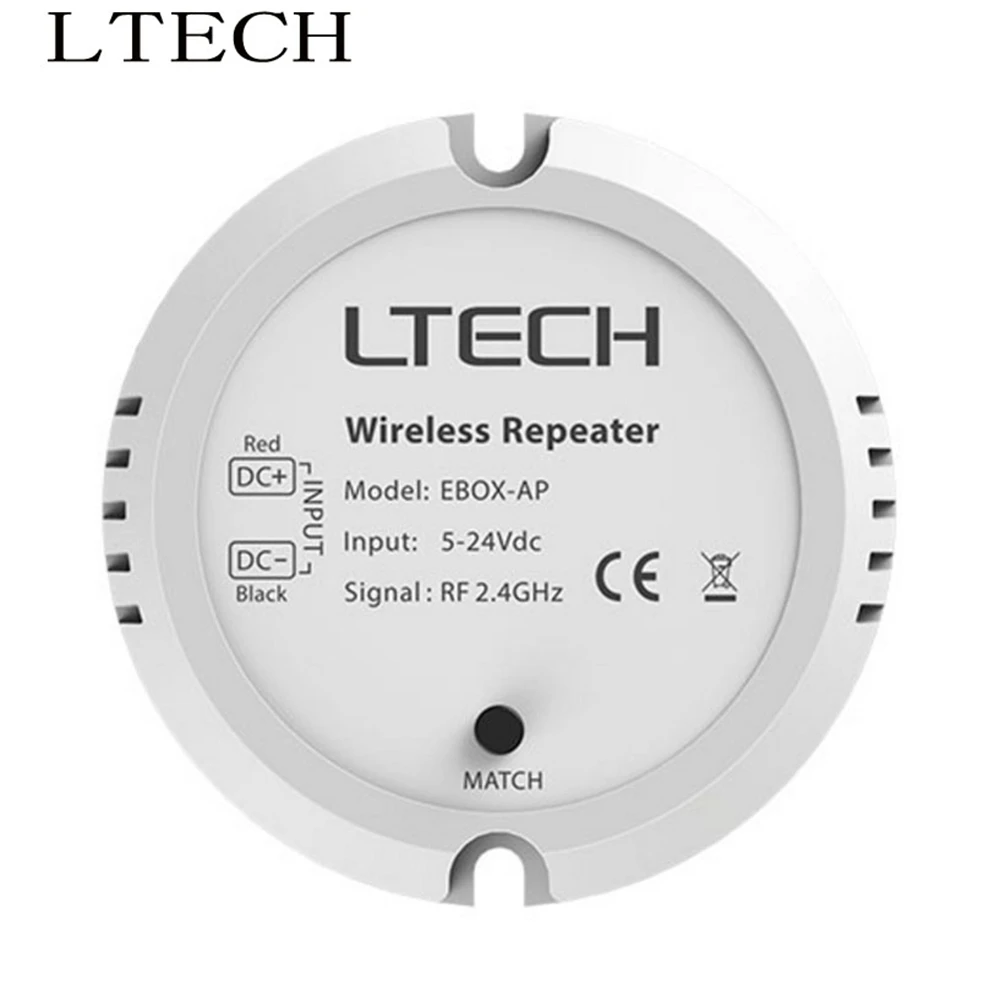 

Xnbada LTECH EBOX-AP Wireless Repeater 5~24V Input For LT-BUS Wireless Communication Protocol 2.4GHz